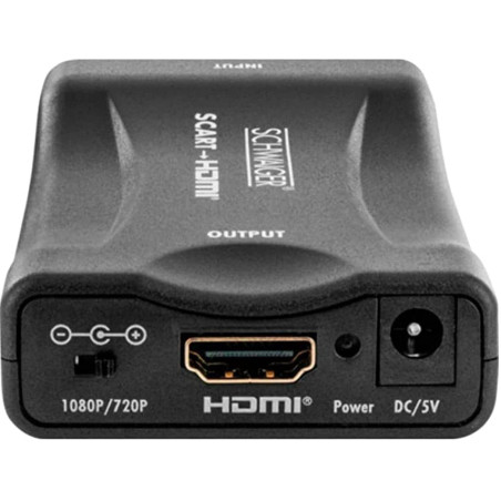 SCHWAIGER Péritel vers HDMI Convertisseur
