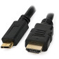 Techly High Speed Cable Mini HDMI to HDMI Male/Male Black 1.8 m icoc hdmi-b-015 – HDMI Cables (HDMI, Mini-HDMI, Mal, Mal, Gold, Techly High Speed Cable Mini HDMI to HDMI Male/Male Black 1.8 m icoc hdmi-b-015 – HDMI Cables (HDMI, Mini-HDMI, Mal, Mal, Gold,