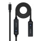 Nano Cable 10.01.1312 - Câble USB 3.2 avec amplificateur type C/M-C/H, 10 m, noir Nano Cable 10.01.1312 - Câble USB 3.2 avec amplificateur type C/M-C/H, 10 m, noir