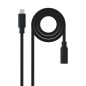 Nano Cable 10.01.4501 - Câble USB 3.2 GEN2X2 100W 4K/60HZ, USB-C/M-USB-C/H, noir, 1 m Nano Cable 10.01.4501 - Câble USB 3.2 GEN2X2 100W 4K/60HZ, USB-C/M-USB-C/H, noir, 1 m