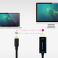 NANOCABLE 10.15.5105 – Câble Convertisseur USB-C vers HDMI, USB-C/M – HDMI/M, Noir, 5 m NANOCABLE 10.15.5105 – Câble Convertisseur USB-C vers HDMI, USB-C/M – HDMI/M, Noir, 5 m