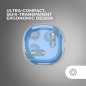 Mars Gaming MHIB2, Écouteurs Bluetooth 5.4, Son Immersif, Design Ergonomique Semi-Transparent et Ultra-Compact, 24 Heures d'Auto Mars Gaming MHIB2, Écouteurs Bluetooth 5.4, Son Immersif, Design Ergonomique Semi-Transparent et Ultra-Compact, 24 Heures d'Auto