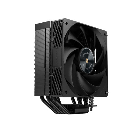 MARS GAMING MCPU-X5, Dissipateur CPU 280W TDP, 5x Heatpipes HCT Nouvelle Génération, Ventilateur PWM SI Extreme-Silent 120mm, No