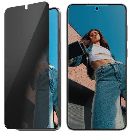 Panzer Glass Film de protection d'écran de confidentialité pour Samsung Galaxy S25 Edge UWF (Ultra Wide Fite)