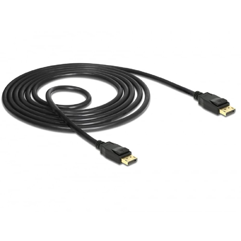 DELOCK 85507 Cable DISPLAYPORT 0,5 M Blanco 4K 60HZ