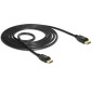 DELOCK 85507 Cable DISPLAYPORT 0,5 M Blanco 4K 60HZ