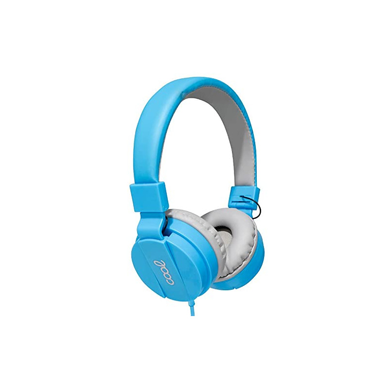 Casque Jack 3,5 mm Cool Toronto avec Micro Bleu Casque Jack 3,5 mm Cool Toronto avec Micro Bleu