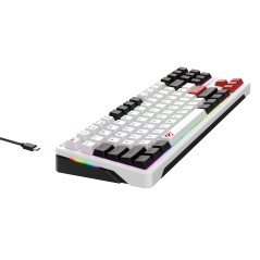 Havit Gamenote KB902L RGB Clavier de jeu mécanique - Commutateur rouge