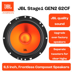 JBL Stage1 Haut Parleur Voiture Composants 165mm (6.5") de Harman Kardon Enceinte Auto Audio Premium Système Sonore High Perform
