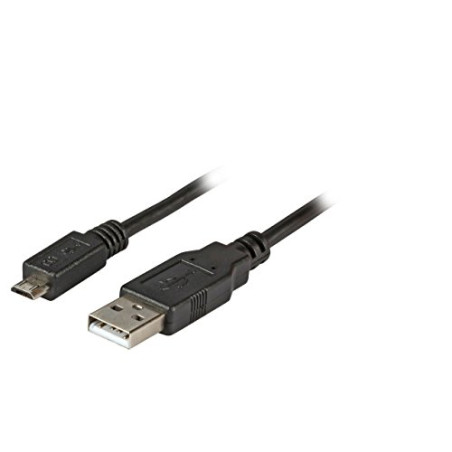 EFB-Elektronik Câble USB 2.0 A-Micro-B 5 broches Noir 1 m