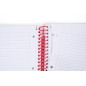 MILAN® Cahier A4 à spirale avec couverture rigide, papier ligné, 80 feuilles crème®, rose MILAN® Cahier A4 à spirale avec couverture rigide, papier ligné, 80 feuilles crème®, rose
