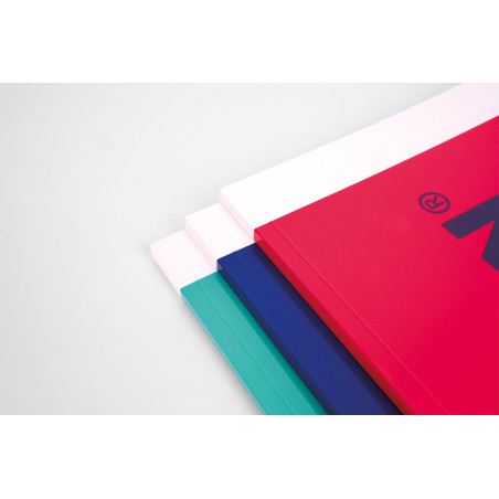 MILAN® Cahier A4 collé, papier ligné, 48 feuilles crème®, vert