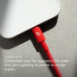 Beats USB-C vers Lightning Câble tissé , charge rapide, durable/anti-nœuds, chargeur compatible pour les appareils Apple à port Beats USB-C vers Lightning Câble tissé , charge rapide, durable/anti-nœuds, chargeur compatible pour les appareils Apple à port