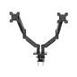 CoolBox M02D - Bras Double écran pour écrans jusqu'à 32", jusqu'à 8 kg par Bras, Hauteur, Inclinaison et Rotation réglables, Rot CoolBox M02D - Bras Double écran pour écrans jusqu'à 32", jusqu'à 8 kg par Bras, Hauteur, Inclinaison et Rotation réglables, Rot