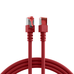 EFB-Elektronik Rhinocables Câble patch RJ45 S/FTP Cat. 6 LSZH Rouge 20 m
