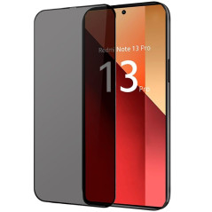 Cool Protecteur d'écran Matte Privacy pour Xiaomi Redmi Note 13 Pro/Note 13 Pro 5G / Note 14s / Poco M6 Pro/Poco X6 5G