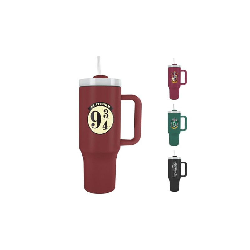 Bouteille avec Plateforme De Paille 9 3/4 Harry Potter 1180Ml Bouteille avec Plateforme De Paille 9 3/4 Harry Potter 1180Ml