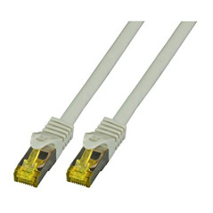 EFB Elektronik MK7001.1,5G câble de réseau 1,5 m Cat6a S/FTP (S-STP) Gris - Câbles de réseau (1,5 m, Cat6a, S/FTP (S-STP), RJ-45