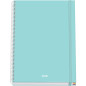DOHE - Cahier A4 Quadrillé - 100 Feuilles Épaisseur 90 g/m², Format 22,8x30 cm, Couverture Rigide, Reliure à Anneaux et Élastiqu DOHE - Cahier A4 Quadrillé - 100 Feuilles Épaisseur 90 g/m², Format 22,8x30 cm, Couverture Rigide, Reliure à Anneaux et Élastiqu