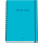 DOHE - Cahier A4 Quadrillé - 100 Feuilles Épaisseur 90 g/m², Format 22,8x30 cm, Couverture Rigide, Reliure à Anneaux et Élastiqu DOHE - Cahier A4 Quadrillé - 100 Feuilles Épaisseur 90 g/m², Format 22,8x30 cm, Couverture Rigide, Reliure à Anneaux et Élastiqu
