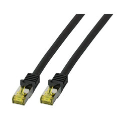 EFB-Elektronik Câble patch RJ45 S/FTP Cat.6A LSZH Noir 7,5 m
