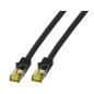 EFB-Elektronik Câble patch RJ45 S/FTP Cat.6A LSZH Noir 7,5 m EFB-Elektronik Câble patch RJ45 S/FTP Cat.6A LSZH Noir 7,5 m