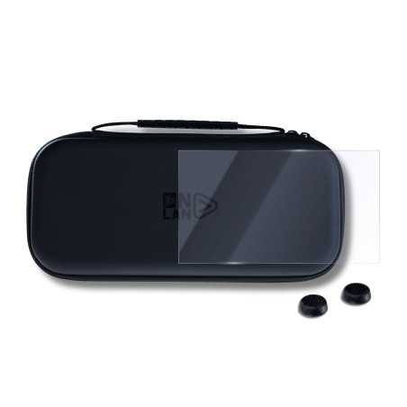 ONLAN S2-P STARTER PACK Sacoche de transport Nintendo Switch 2 Coque Antichoc 10 emplacements cartouche de jeux Protection écran