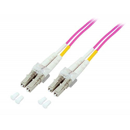 EFB ELEKTRONIK O0319.1,5 Cable DE FIBRA OPTICA 1,5 M OM4 LC Violeta