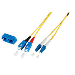 EFB ELEKTRONIK O0360.10 CABLE DE FIBRA OPTICA 10 M OS2 LC SC AMARILLO