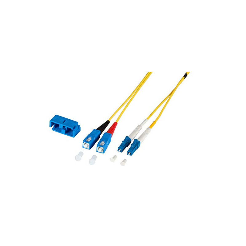 EFB ELEKTRONIK O0360.10 CABLE DE FIBRA OPTICA 10 M OS2 LC SC AMARILLO EFB ELEKTRONIK O0360.10 CABLE DE FIBRA OPTICA 10 M OS2 LC SC AMARILLO