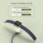 SATECHI Chargeur Magnétique USB C pour Apple Watch – Chargeur sans Fil 5 W, Câble Tressé 19 cm Renforcé, Compatible Apple Watch SATECHI Chargeur Magnétique USB C pour Apple Watch – Chargeur sans Fil 5 W, Câble Tressé 19 cm Renforcé, Compatible Apple Watch