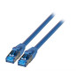 EFB Elektronik K5525FBL.3 câble de réseau 3 m Cat6a S/FTP (S-STP) Bleu - Câbles de réseau (3 m, Cat6a, S/FTP (S-STP), RJ-45, RJ-