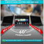 PYS Filtre écran Confidentialité 15,6 Pouces 16:9 - Protecteur d'écran Anti Espion, Film Anti-Lumière Bleu, Compatible avec HP/D