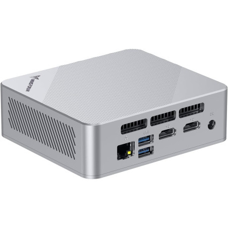 MINIS FORUM Mini PC UN150P, Intel Twin Lake N150, 16 Go DDR4 256 Go M.2 2280 PCIe/SATA SSD + 2,5" SATA + TF Solt, USB3.2 (PD&DP)