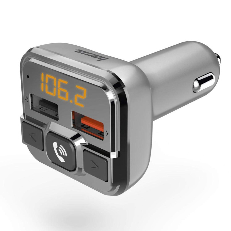 Hama Transmetteur FM avec Fonction Bluetooth® et Fonction Mains-Libres Hama Transmetteur FM avec Fonction Bluetooth® et Fonction Mains-Libres