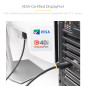 StarTech.com Câble DisplayPort 2.1 de 1m, Câble DP DP40 Certifié VESA avec UHBR10/HDR/HDCP 2.2, 8K60Hz/4K144Hz avec DSC 1.2a StarTech.com Câble DisplayPort 2.1 de 1m, Câble DP DP40 Certifié VESA avec UHBR10/HDR/HDCP 2.2, 8K60Hz/4K144Hz avec DSC 1.2a