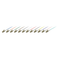 Equip Câble fibre optique multimode LC/PC Pigtail OM3 2 m