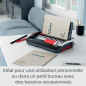 Machine à relier manuelle GBC CombBind CB12 - Relie 165 feuilles A5/A4, design compact et léger, Perfore 12 feuilles, noir/argen Machine à relier manuelle GBC CombBind CB12 - Relie 165 feuilles A5/A4, design compact et léger, Perfore 12 feuilles, noir/argen