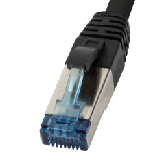 LogiLink CQ6105S câble de réseau 15 m Cat6a S/FTP (S-STP) Noir - Câbles de réseau (15 m, Cat6a, S/FTP (S-STP), RJ-45, RJ-45, Noi