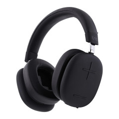 T'nB - Bounce ANC Dark Black, Casque Bluetooth sans Fil, Réduction de Bruit Active ANC, Longue Autonomie 50h, Son Immersif, Micr