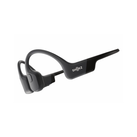 SHOKZ OpenRun Casque à Conduction osseuse, écouteurs Bluetooth Oreilles Libres pour Le Sport avec Micro, Casque sans Fil étanche