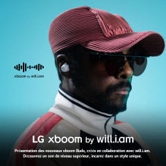 LG xboom Buds, Ecouteurs Bluetooth sans Fil, Casque Bluetooth, Réduction de Bruit, Casque sans Fil, oreillette Bluetooth Sports,