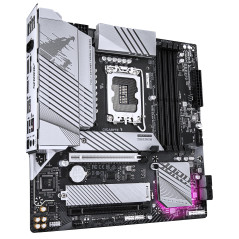 GIGABYTE B760M AORUS Elite WIFI6E GEN5 Carte Mère – Compatible avec Les processeurs Intel Core 14e génération, VRM numérique 12+