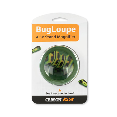 Carson BugLoupe loupe sur pied surdimensionnée pour l’inspection des insectes, grossissement de 4,5x (HU-55)