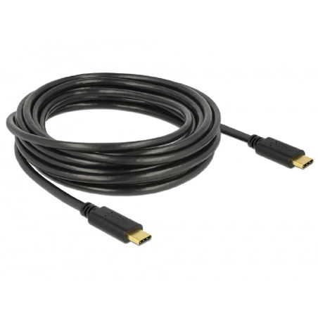 DeLOCK 83868 câble USB 4 m USB 2.0 USB C Noir
