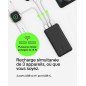 Belkin Solution de Recharge Portable 4-en-1 avec Batterie Externe de 20000 mAh, Chargeur Secteur USB-C de 25 W, câble USB-C de 6 Belkin Solution de Recharge Portable 4-en-1 avec Batterie Externe de 20000 mAh, Chargeur Secteur USB-C de 25 W, câble USB-C de 6