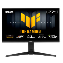 ASUS TUF Gaming VG27AQL5A - Moniteur Gaming 27" QHD (2560x1440), 210Hz (OC), Fast IPS, ELMB Sync, 0.3ms GTG, Haut-parleurs Stéré
