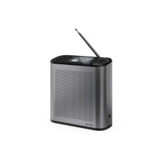 Sharp DR-P530(GY) Radio numérique Portable Osaka, Dab+, Dab et FM avec RDS, Bluetooth 5.3, écran Couleur 2,4", Alimentation USB-