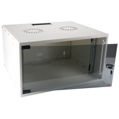 EFB-Elektronik 19'' 9HE Barre Murale Basic, Profondeur 600 mm, Non monté, RAL 9010