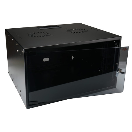 EFB-Elektronik RAL 9005 Cadre Mural 12HE 450 mm
